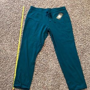 Athletic Works Core Knit Large Petite Pants brand new Green